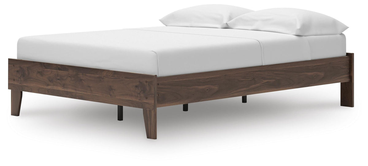Calverson Platform Bed - Mocha  (EB3660-SI) - Image 4