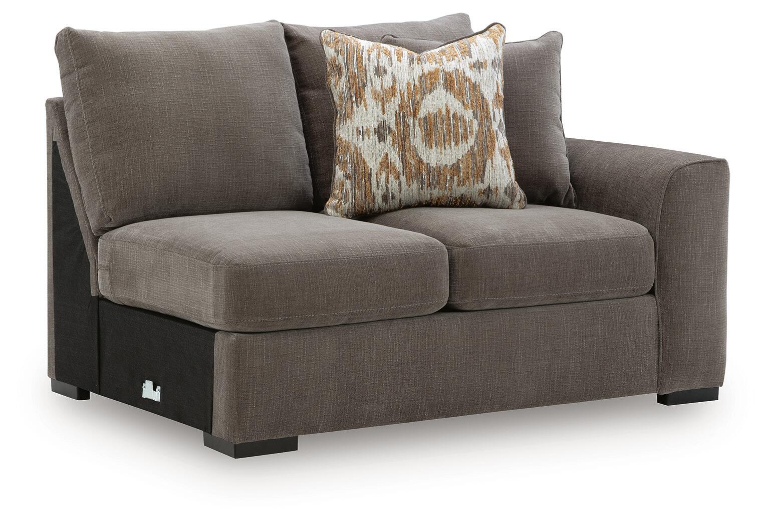Larson Levee Left-Arm Facing Armless Loveseat with Wedge (PC86205-SI) - Image 2