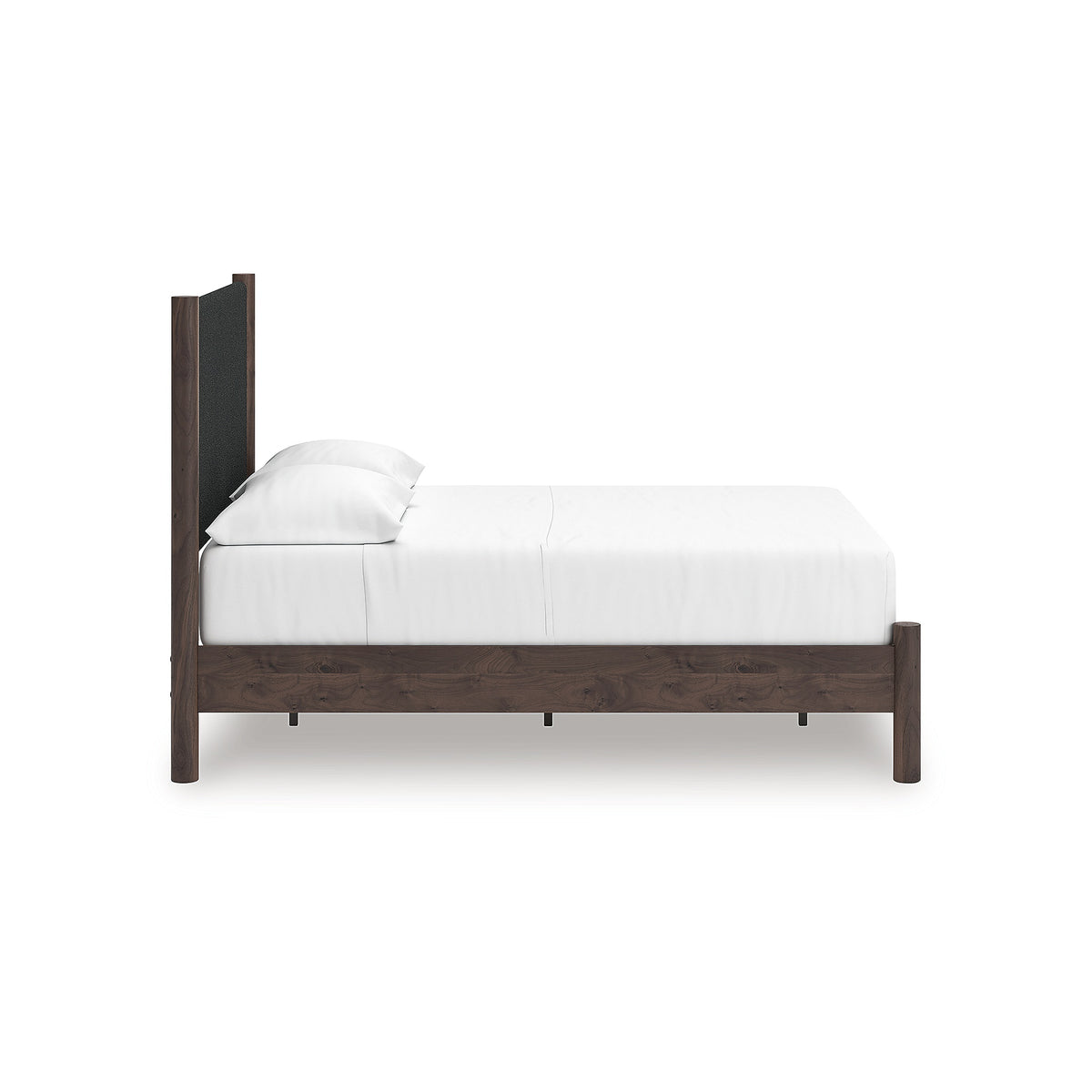 Pamytta Full Upholstered Platform Bed, Dresser and Mirror (PCB2614-SI) - Image 11