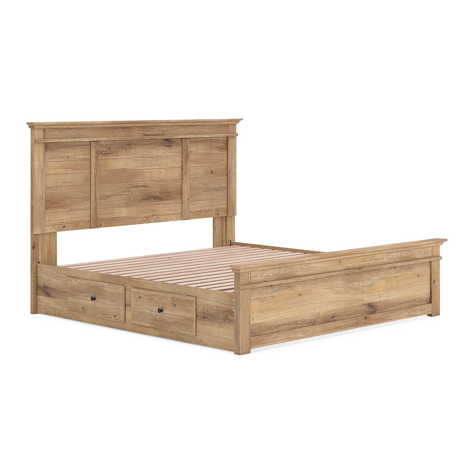Makidern King Panel Storage Bed (PCB1170-SI) - Image 2