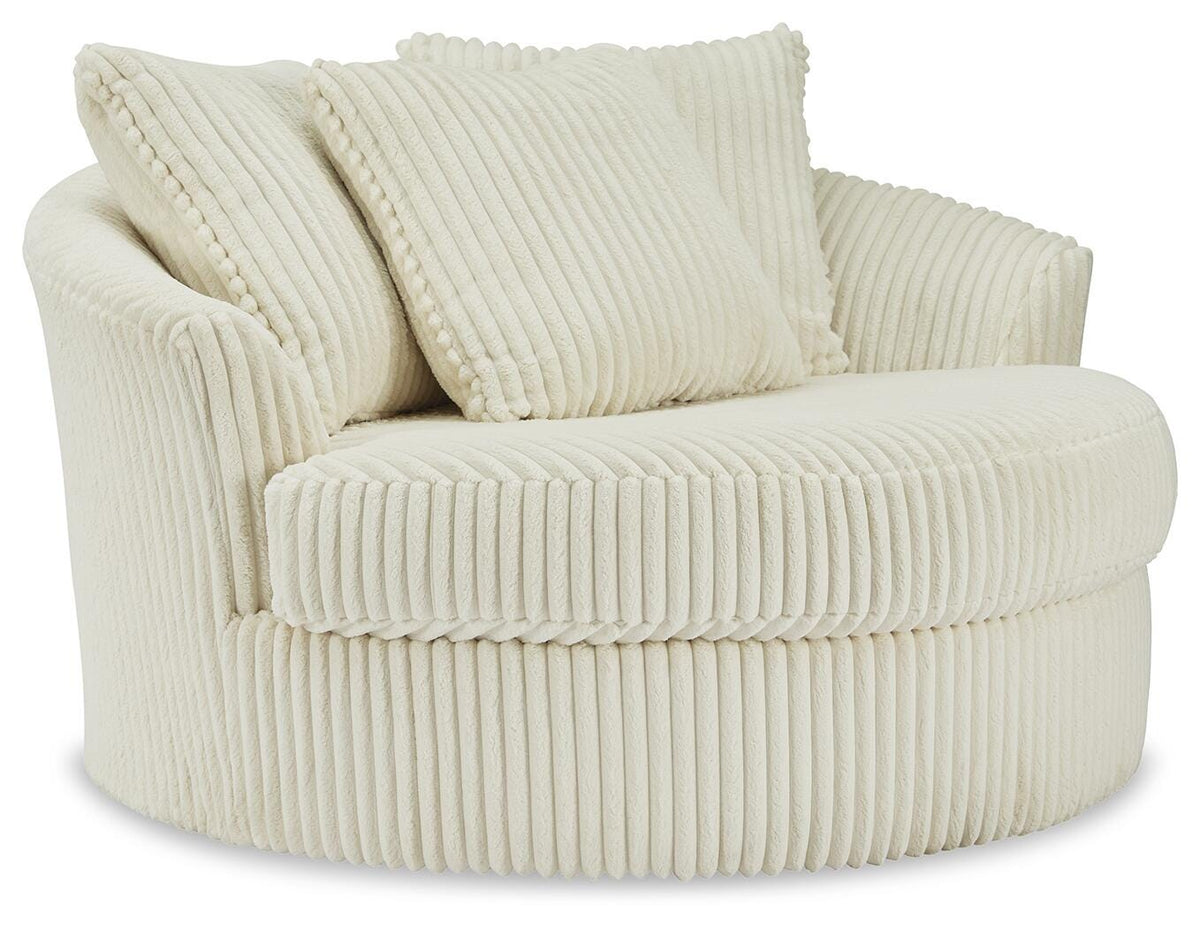 Lindyn Oversized Swivel Accent Chair (21104-SI)