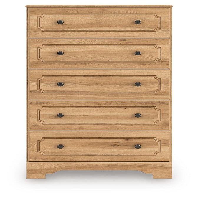 Aleaport Full Panel Bed, Dresser, Mirror, Chest and Nightstand (PCB1075-SI) - Image 9