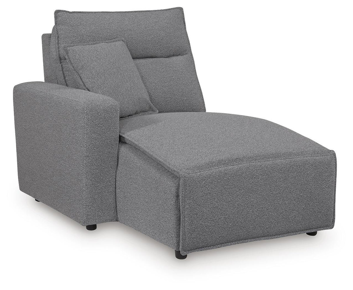 Modmax II Left-Arm Facing Power Reclining Back Chaise (65906-SI) - Image 7