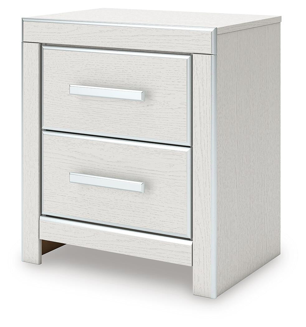 Zuraleus King Upholstered Panel Bed, Dresser, Mirror and Nightstand (PCB3381-SI) - Image 22