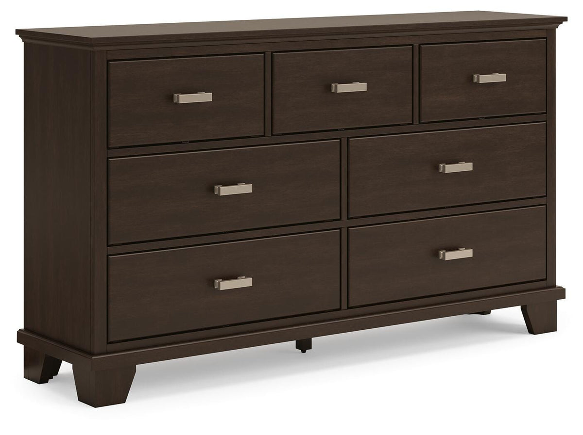 Covetown Dresser - Dark Brown  (B441-SI) - Image 3