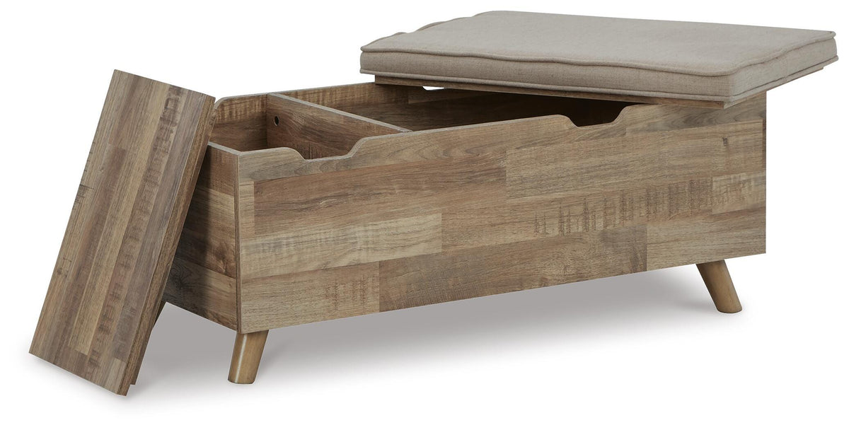 Gerdanet Storage Bench (A3000318-SI) - Image 2