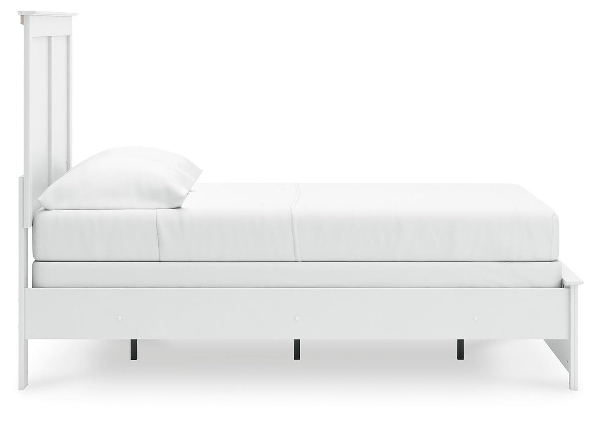 Bostwick Shoals Panel Bed, Dresser and Mirror - White  (B139-SI) - Image 11