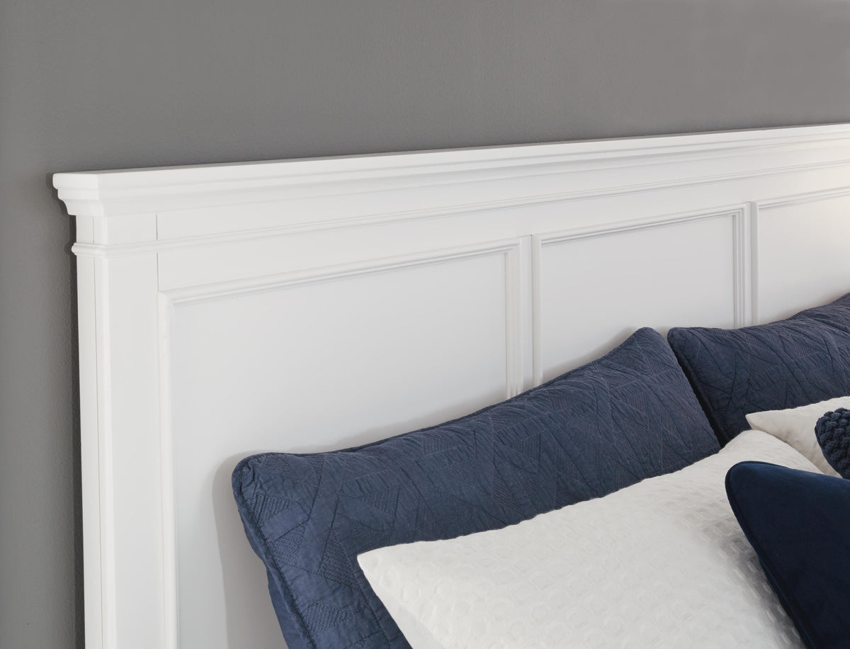 Fortman Panel Bed - White  (B680-SI) - Image 9
