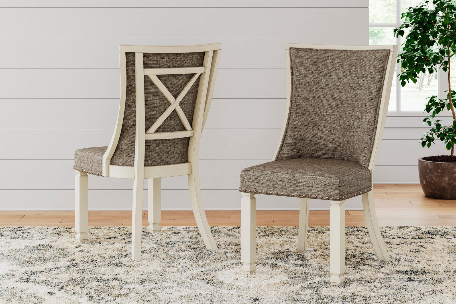 Bolanburg Dining Table, 4 Chairs and Bench (D647-SI) - Image 14