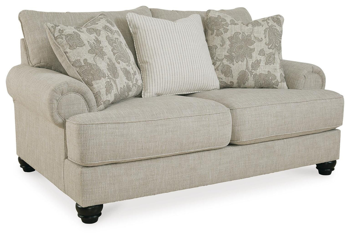 Asanti Loveseat and Ottoman (13201-SI) - Image 6