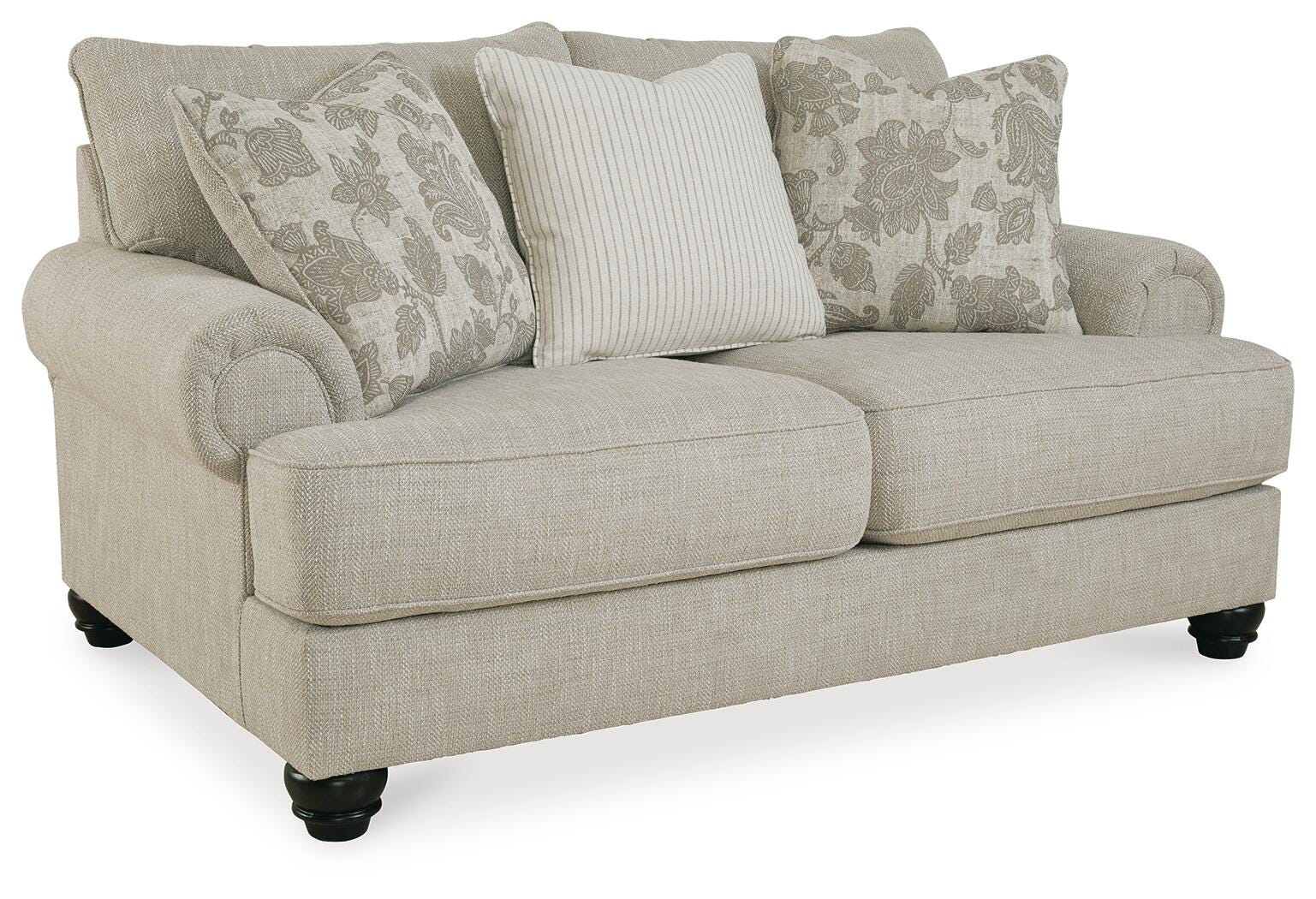 Asanti Loveseat and Ottoman (13201-SI) - Image 6