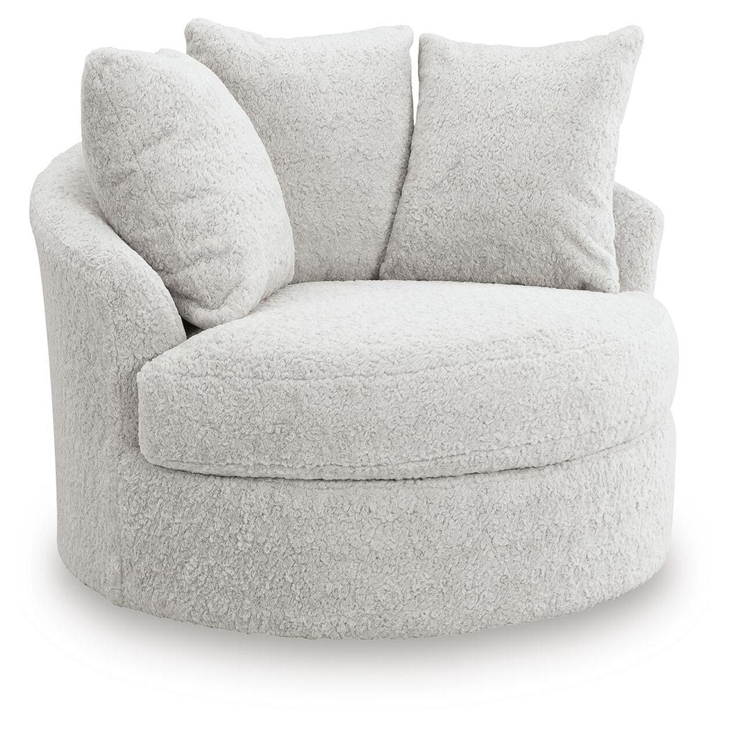 Cuddle Plush Oversized Armless Chaise (PC59106-SI) - Image 9