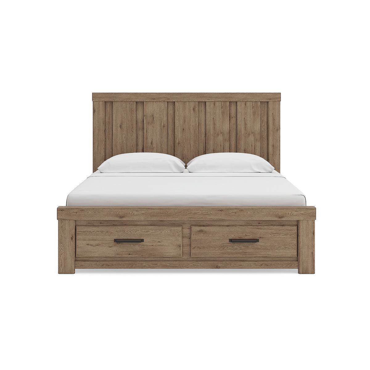 Oliandon King Panel Storage Bed (PCB2844-SI) - Image 5