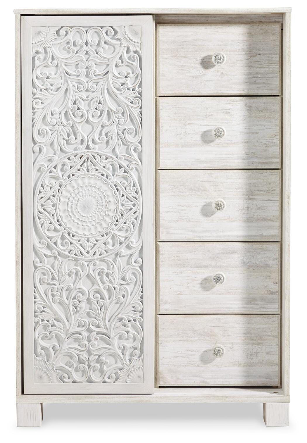 Paxberry Dressing Chest (Youth) - Whitewash  (B181-SI)