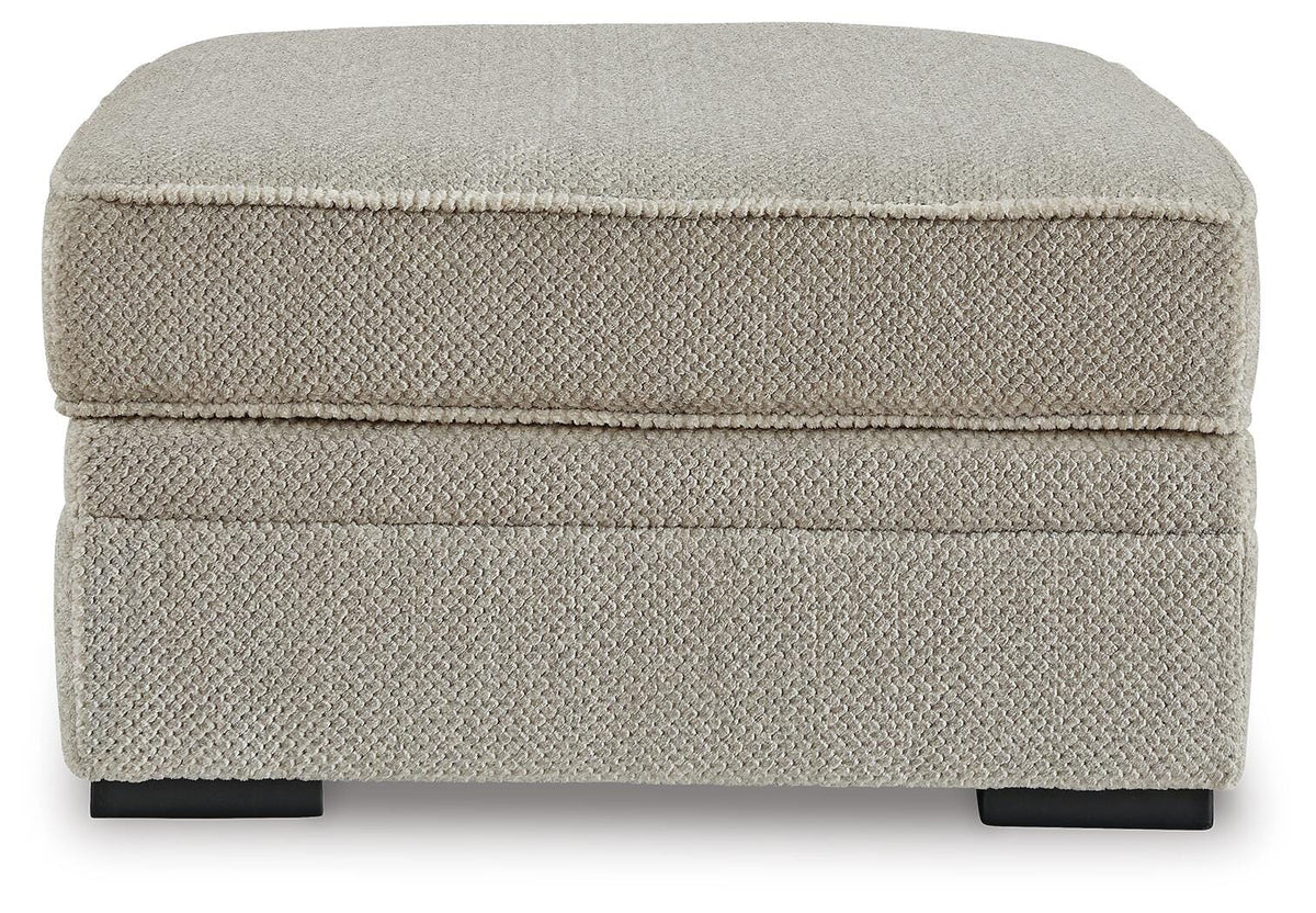 Calnita Oversized Swivel Chair and Ottoman (20502-SI) - Image 2