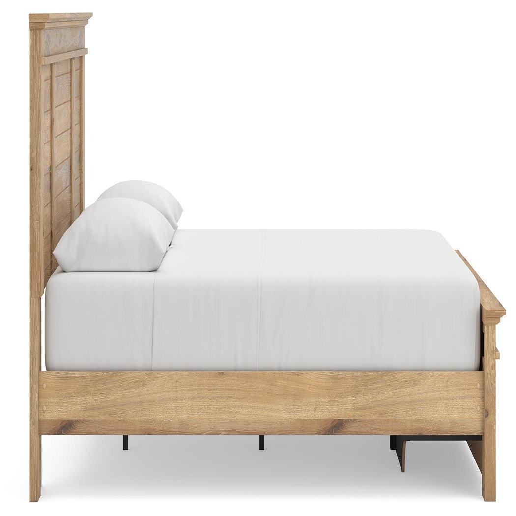 Makidern Queen Panel Storage Bed (PCB1170-SI) - Image 8