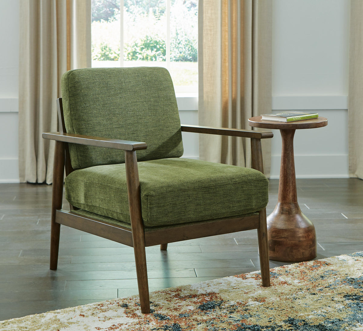 Bixler Showood Accent Chair (26107-SI) - Image 5