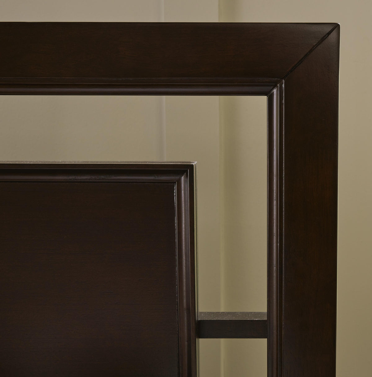 Covetown Panel Bed, Dresser and Mirror - Dark Brown  (B441-SI) - Image 10