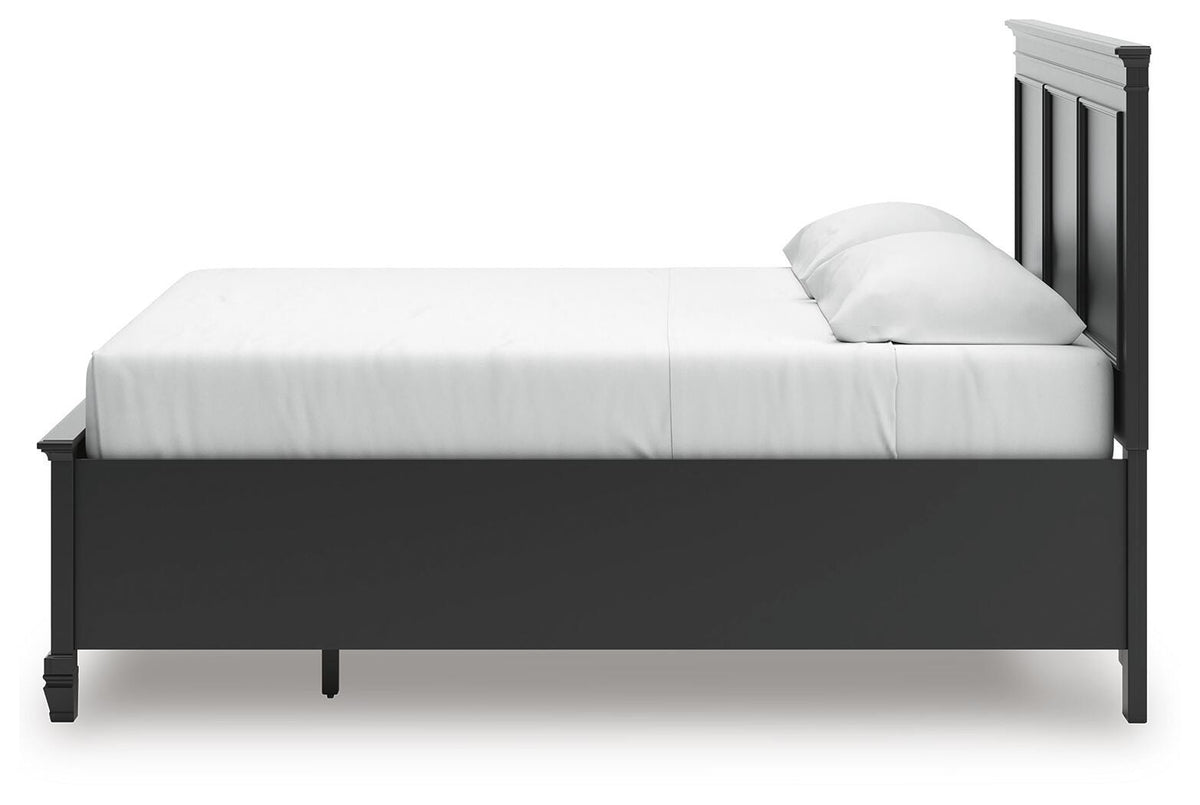 Lanolee Panel Storage Bed - Black  (B687-SI) - Image 8