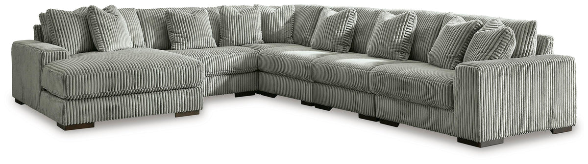 Lindyn 6-Piece Sectional with Chaise (21105-SI)