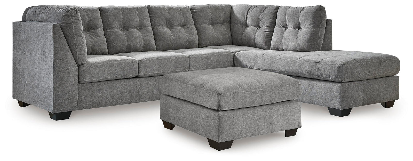 Marleton 2-Piece Sectional and Ottoman (55305-SI)