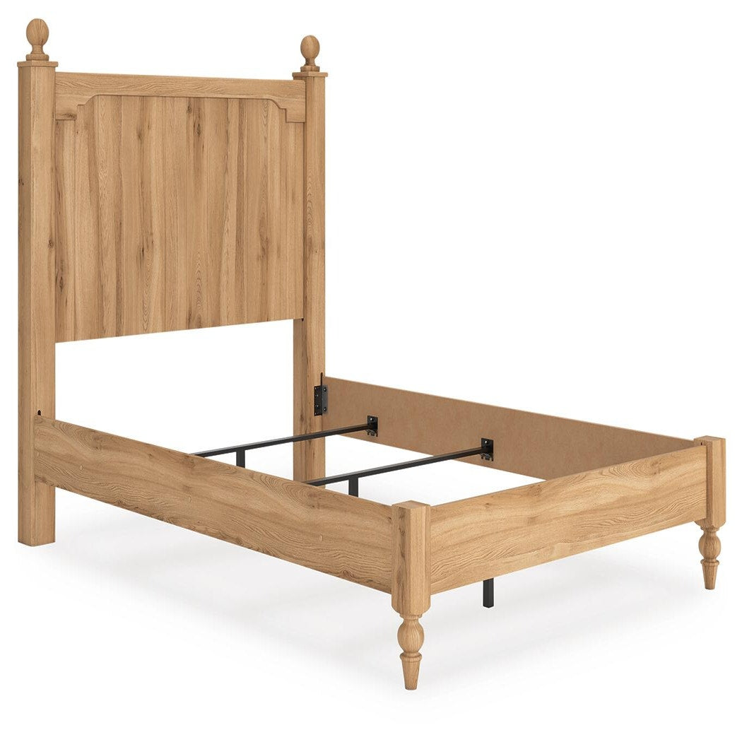 Aleaport Full Panel Bed, Dresser and Mirror (PCB1075-SI) - Image 15