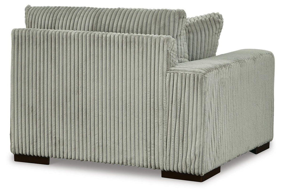 Lindyn 2-Piece Sectional Sofa and Oversized Swivel Accent Chair (21105-SI) - Image 6
