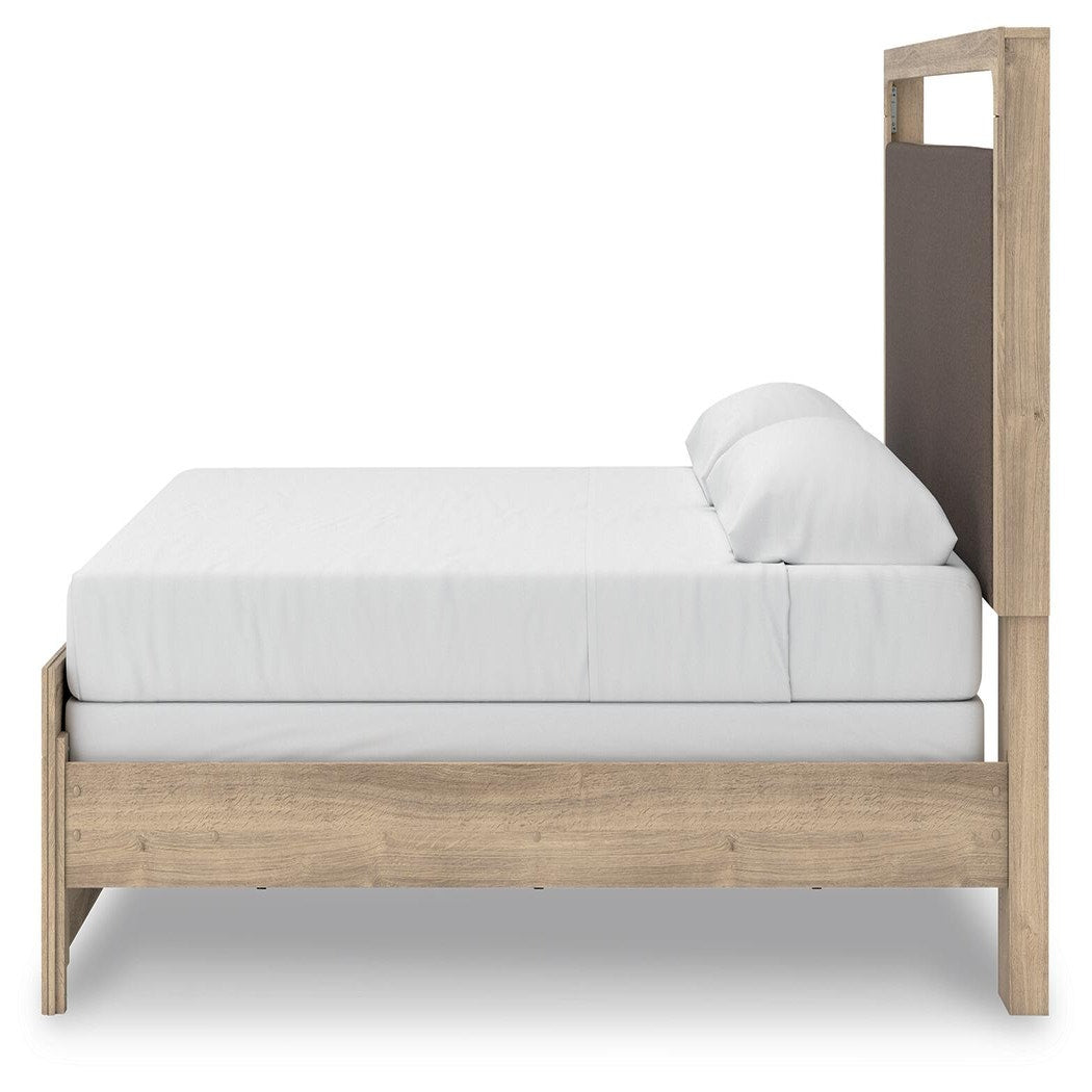 Kinlanni King Upholstered Panel Bed (PCB1360-SI) - Image 7