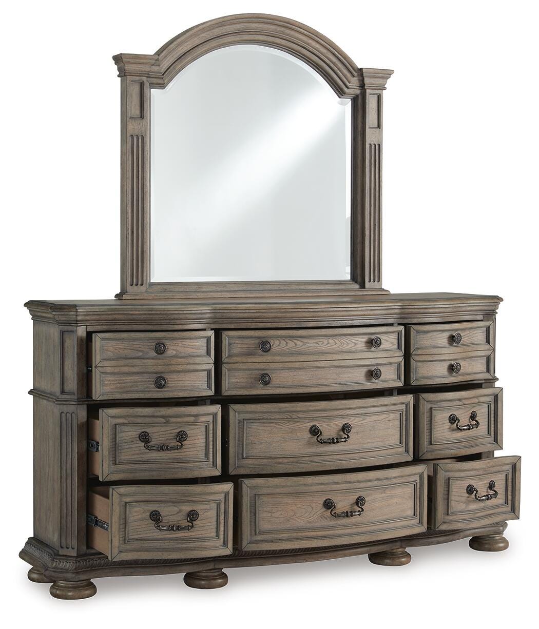 Ardenfield Dresser,  Mirror, Chest and Nightstand (B944-SI) - Image 4
