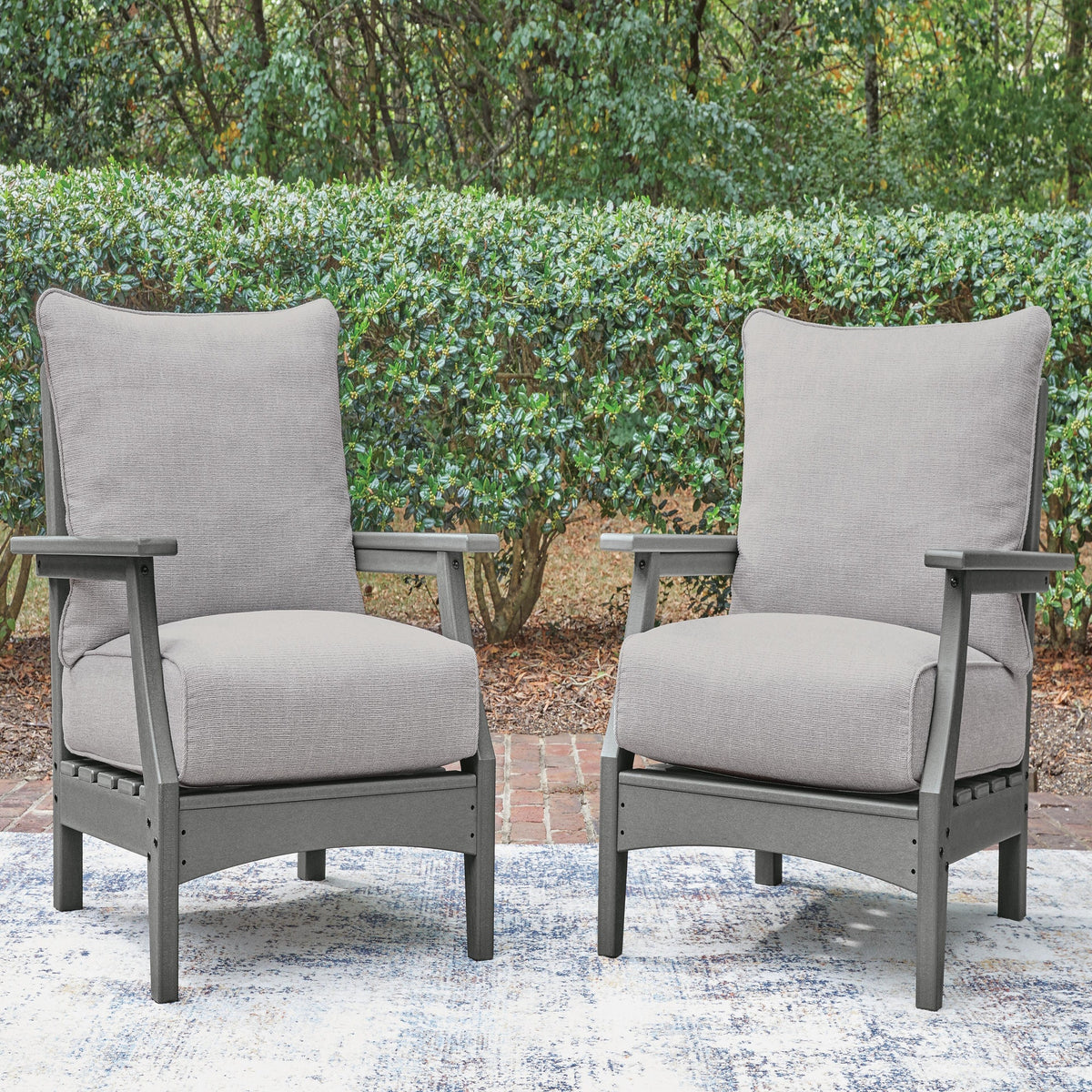 Cove Beach Outdoor Sofa with Cushion (PCP803-SI) - Image 2
