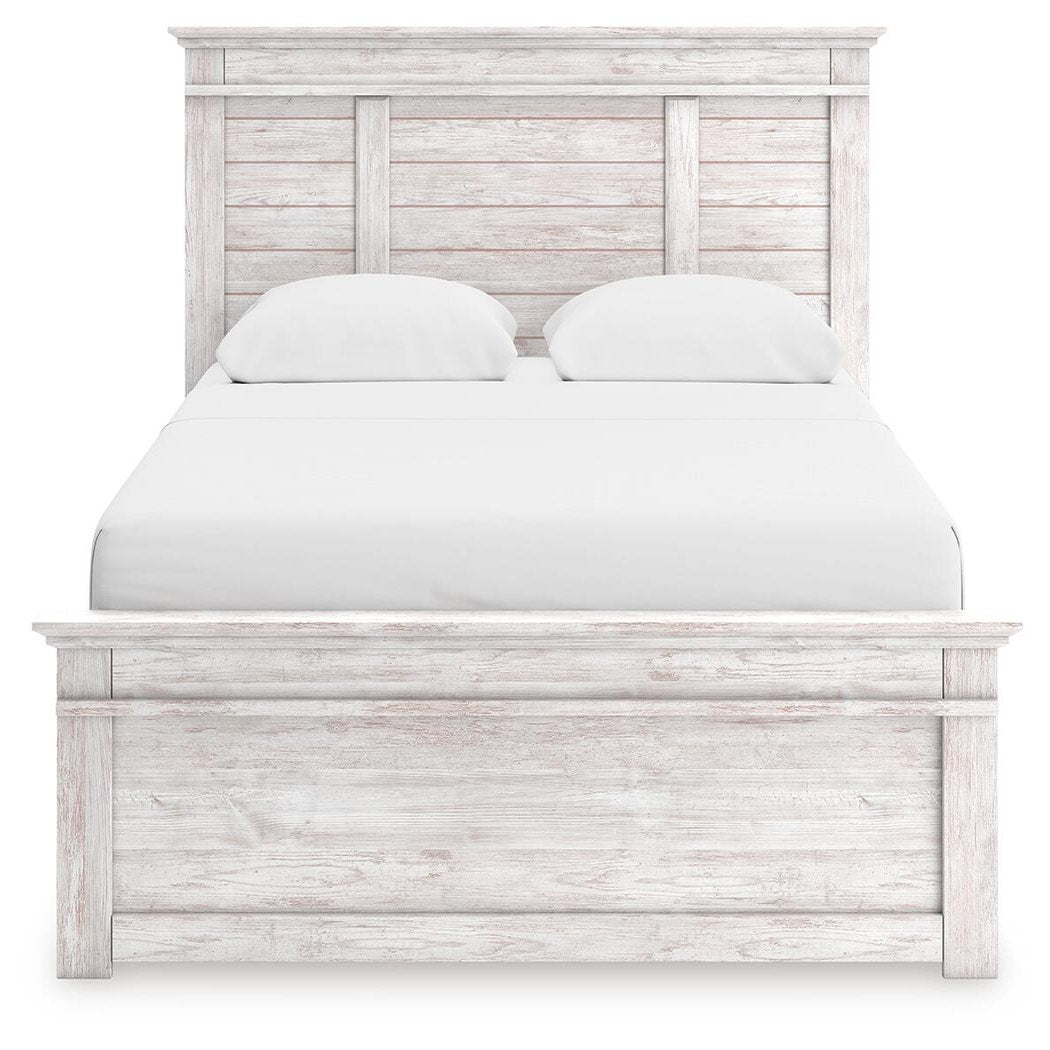 Makidern Queen Panel Storage Bed (PCB1171-SI) - Image 6