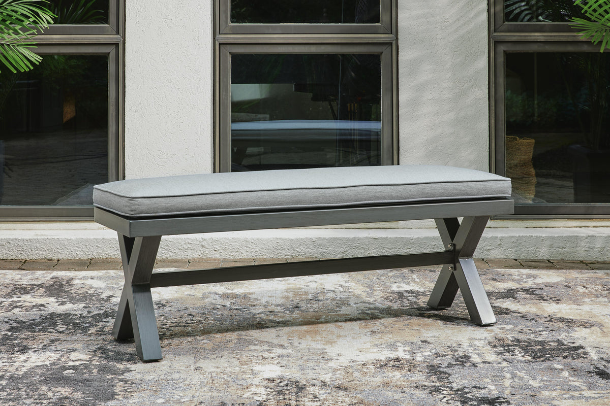Elite Park Outdoor Loveseat with Cushion (P518-SI) - Image 19