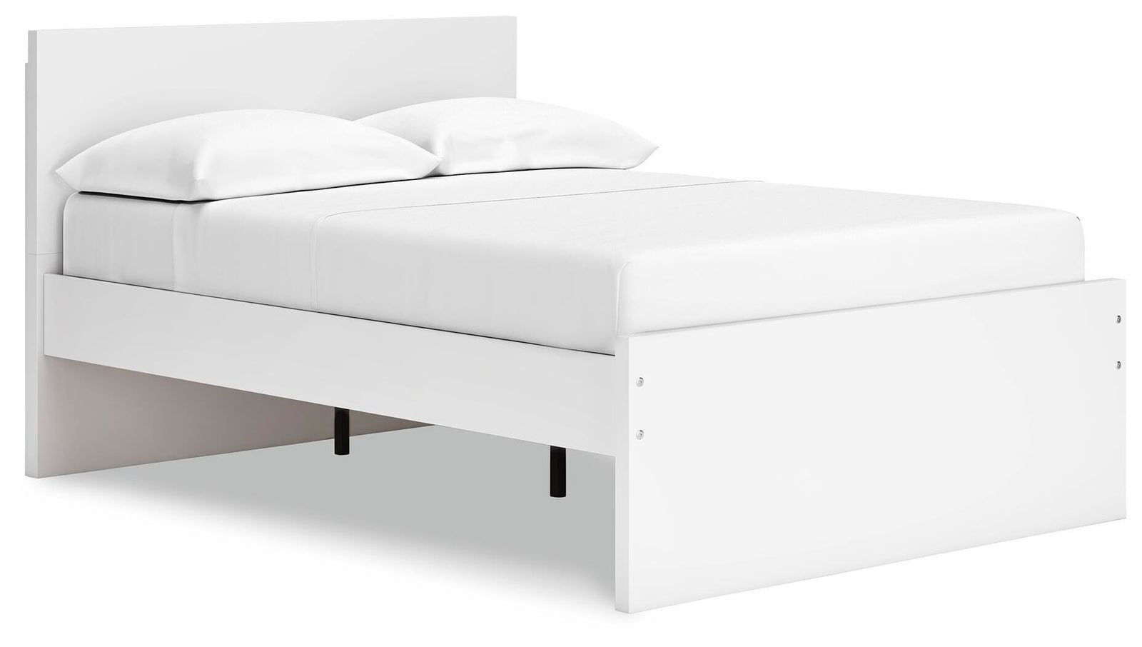Onita Panel Platform Bed (Youth) - White  (EB9630-SI)