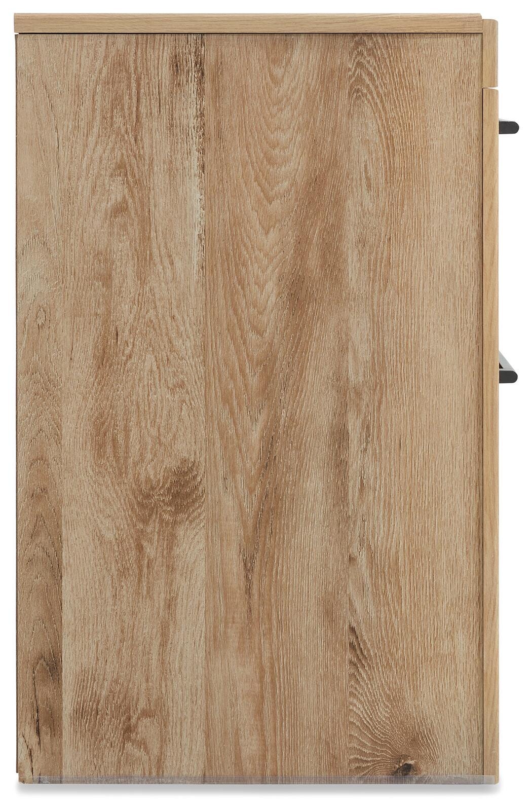 Hyanna Dresser, Mirror and 2 Nightstands (B1050-SI) - Image 7