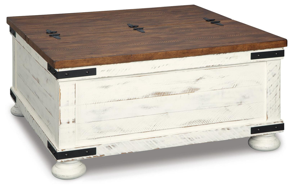 Wystfield Coffee Table and 2 End Tables - White/Brown  (T459-SI) - Image 13