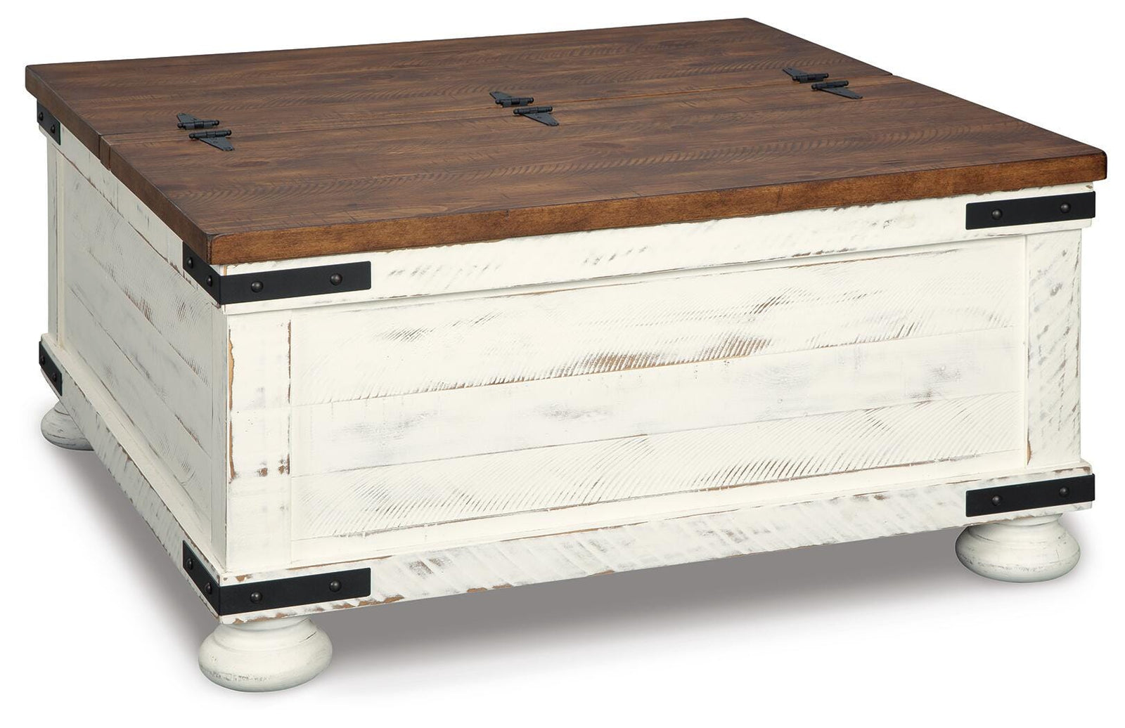 Wystfield Coffee Table and 2 End Tables - White/Brown  (T459-SI) - Image 13
