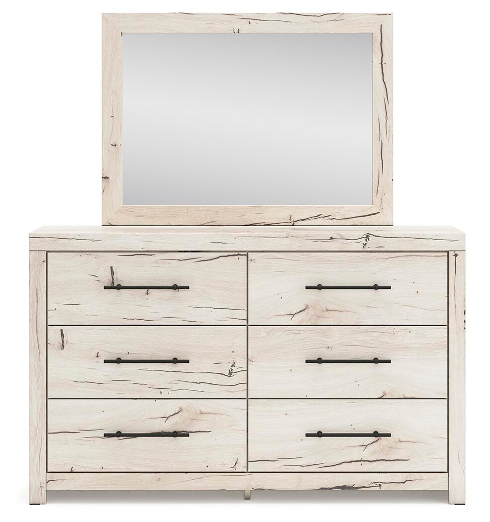 Lawroy Panel Storage Bed, Dresser, Mirror, Chest and Nightstand (B2310-SI) - Image 2