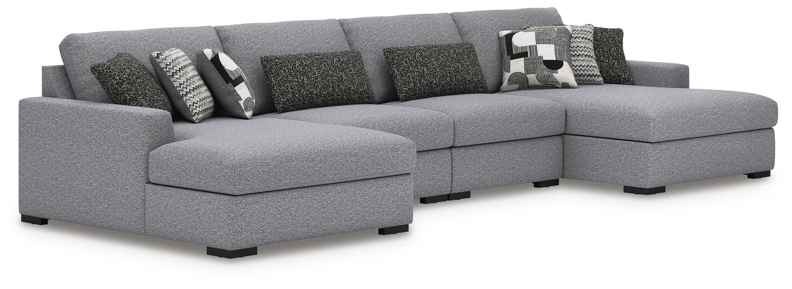Bealton 4-Piece Sectional with Double Chaise (61305-SI)