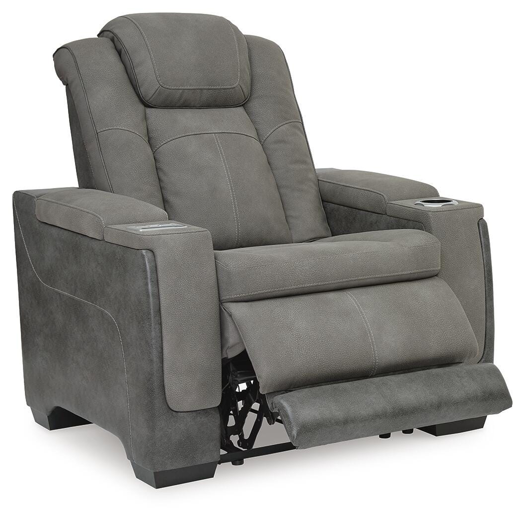 Next-Gen Durapella Power Reclining Sofa and Power Recliner (22004-SI) - Image 4