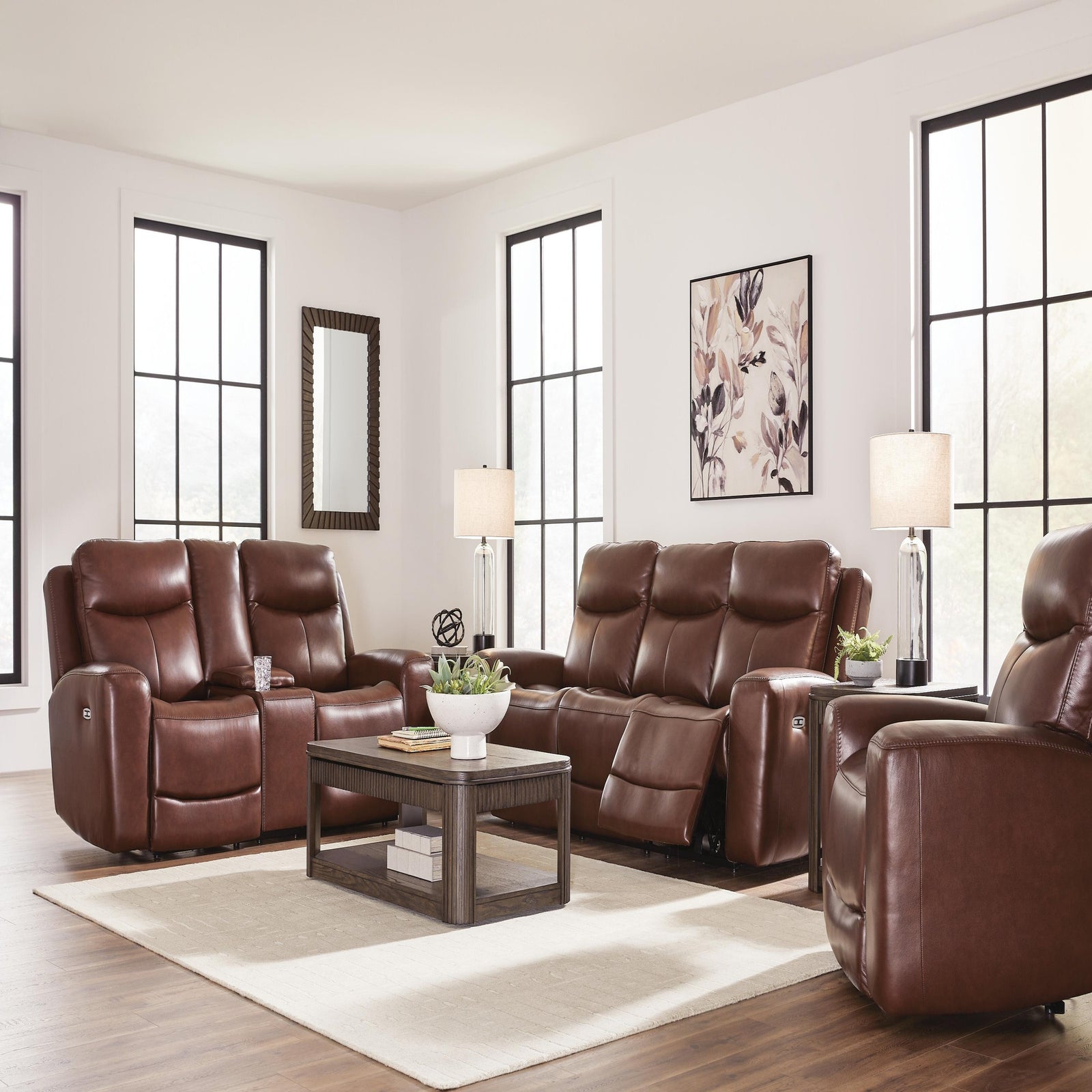 Bexhurst Power Reclining Loveseat with Console (PCU12102-SI) - Image 19
