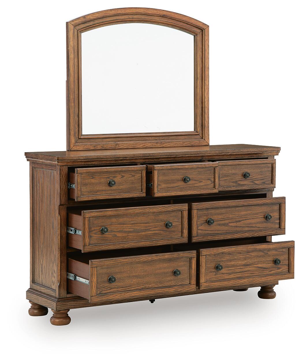 Zackaryn Dresser and Mirror (PCB807-SI) - Image 2