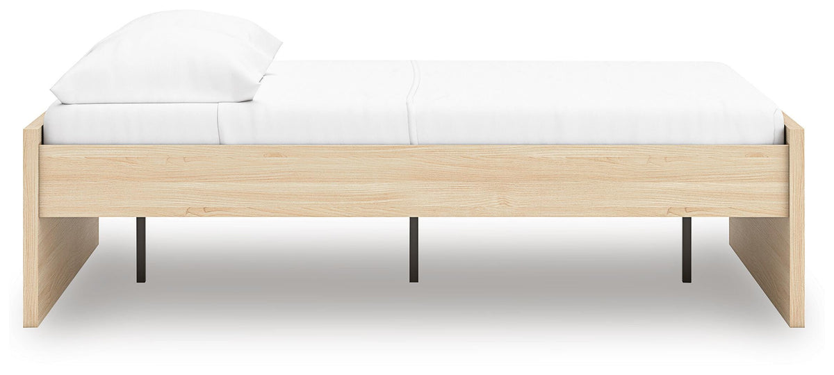 Onita Platform Bed (Youth) - Natural  (EB9632-SI) - Image 5
