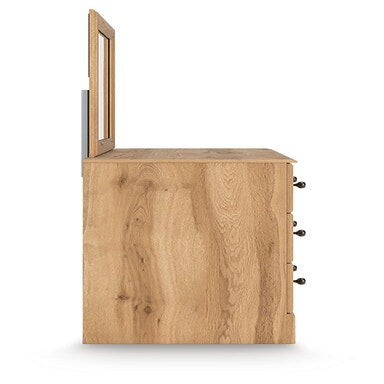 Aleaport Full Panel Bed, Dresser, Mirror, Chest and Nightstand (PCB1075-SI) - Image 5