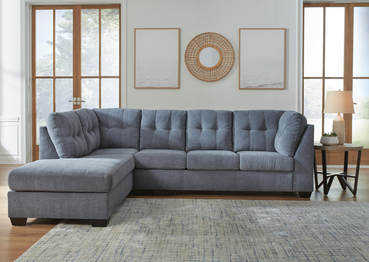 Marleton 2-Piece Sectional with Chaise (55303-SI) - Image 4