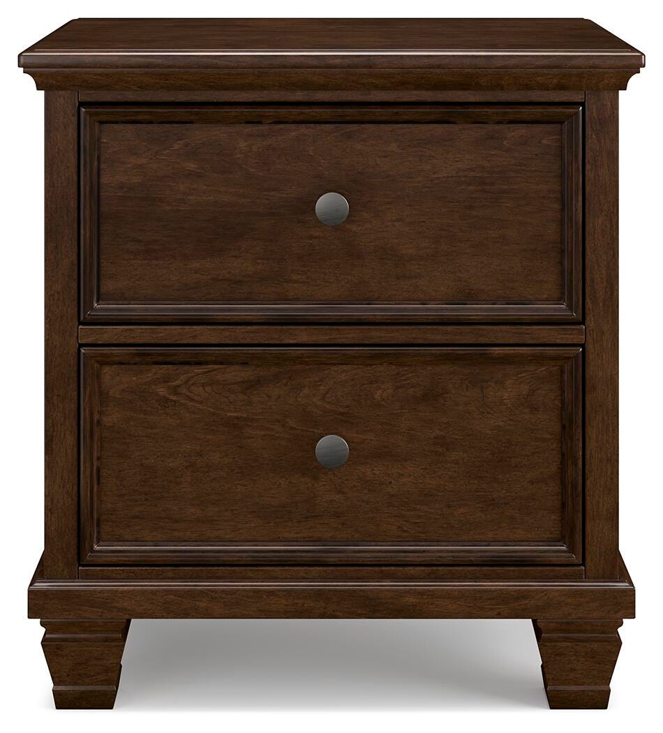 Danabrin Panel Bed, Dresser, Mirror and Nightstand - Brown  (B685-SI) - Image 15