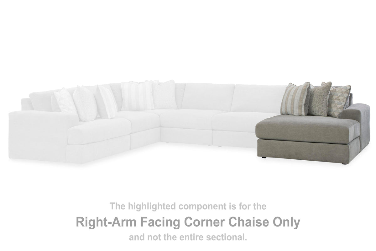 Avaliyah Right-Arm Facing Corner Chaise (58103-SI) - Image 22