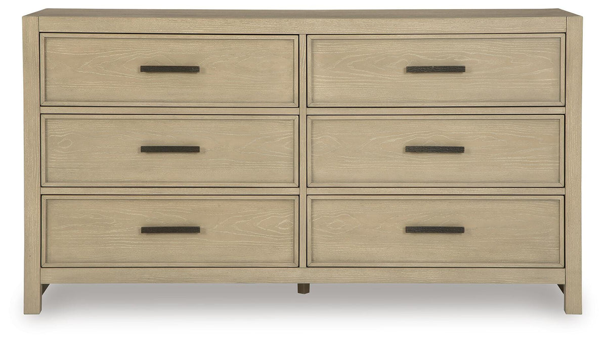 Calmoro Dresser - Gray  (B602-SI)