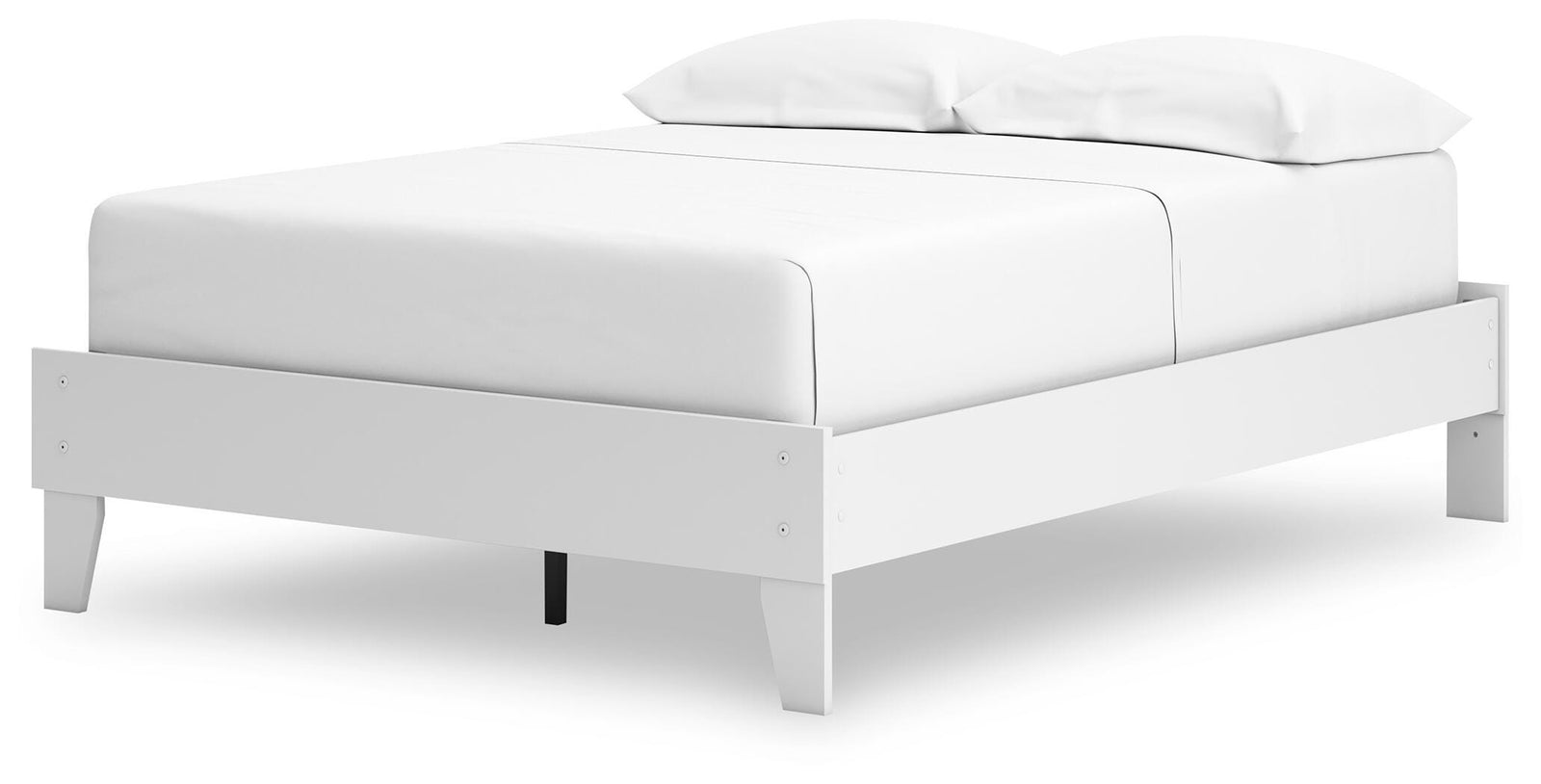Hallityn Platform Bed (Youth) - White  (EB1810-SI) - Image 3