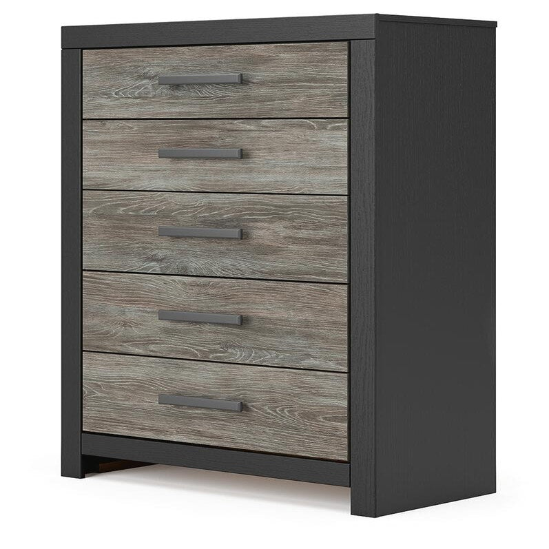 Broachmyn Lighted King Bookcase Headboard (PCB1118-SI) - Image 37