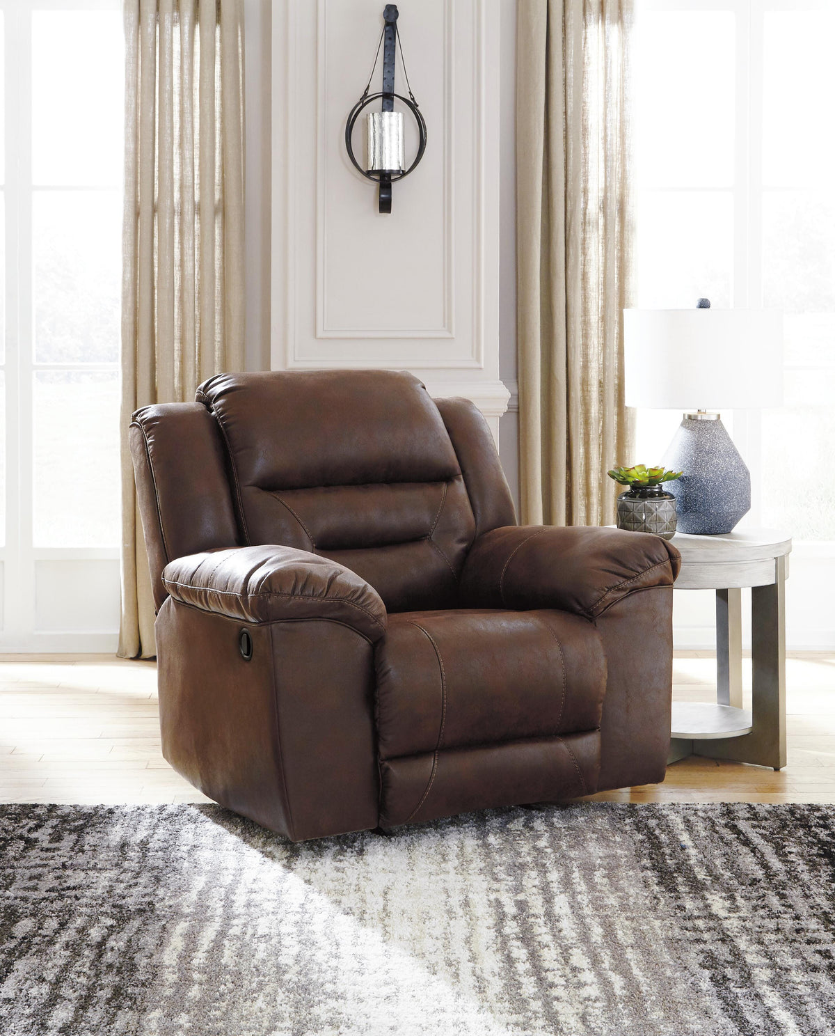 Stoneland 2 Reclining Sofas and Recliner (39904-SI) - Image 5